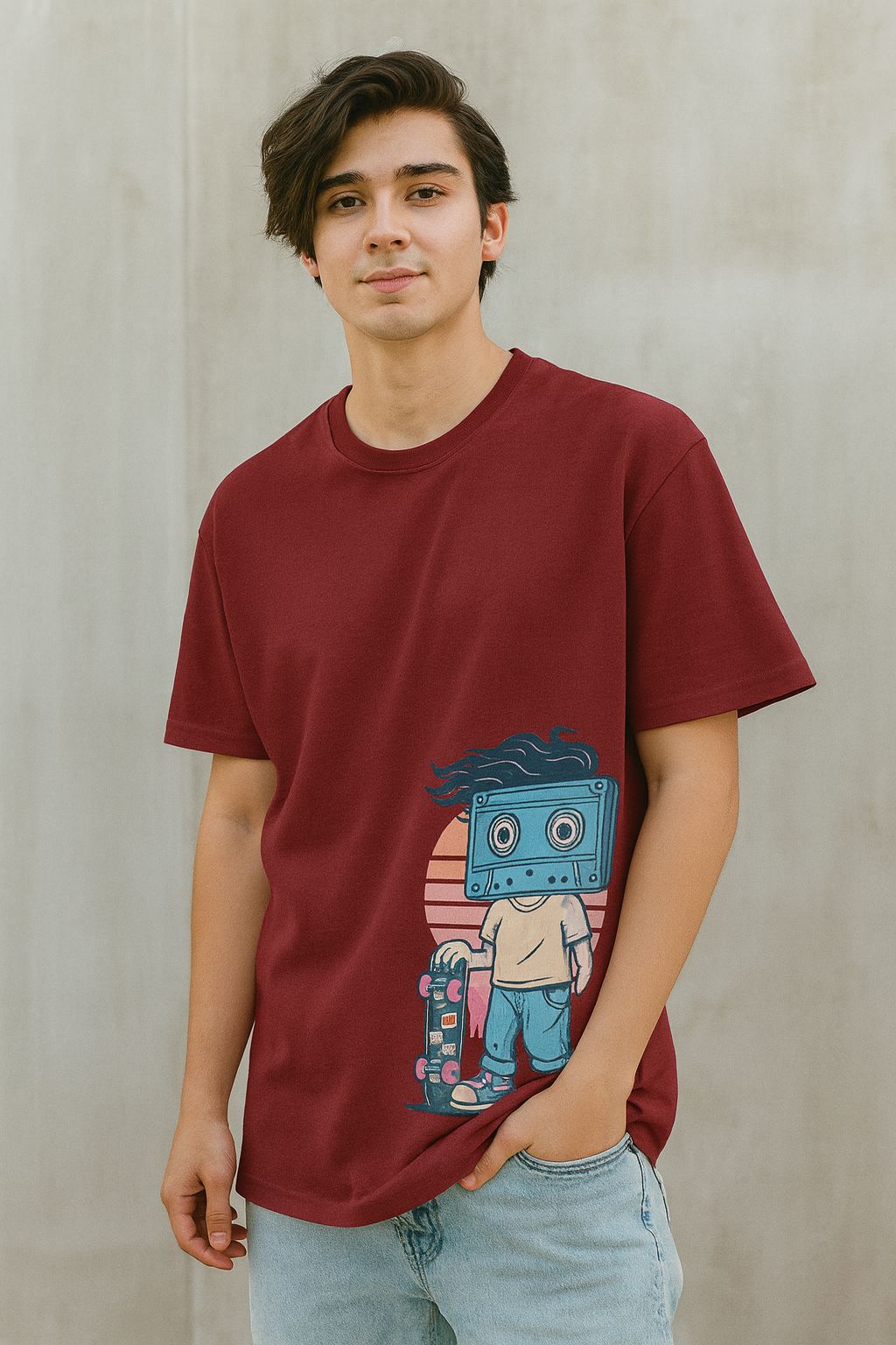 Old School Men Oversize