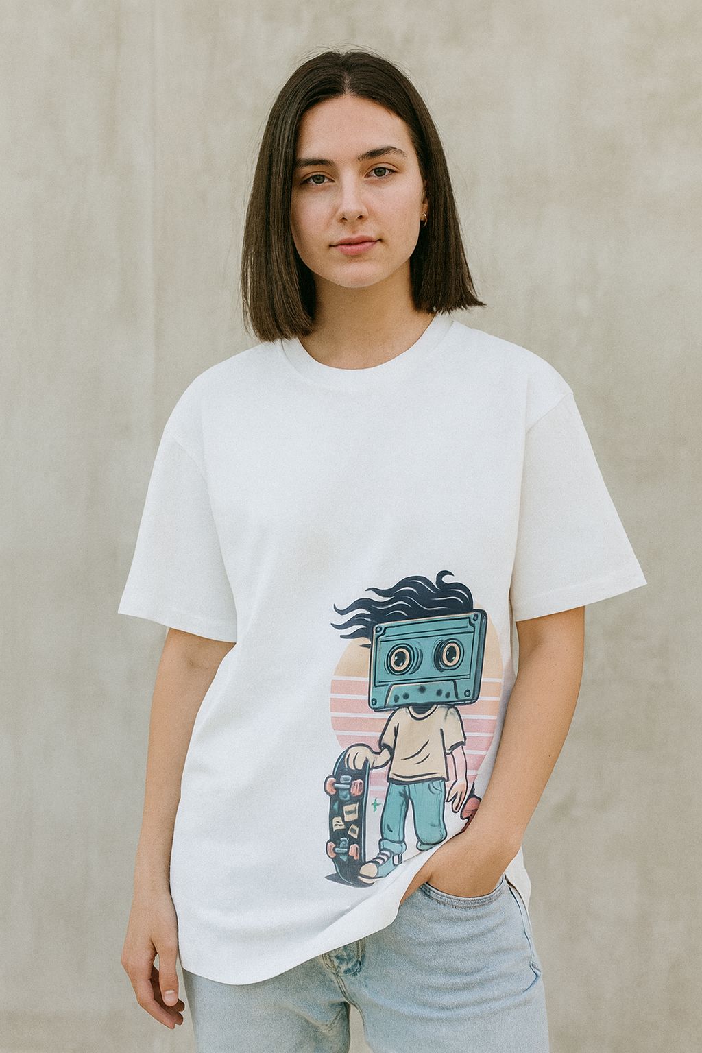 Old School Women Oversize